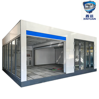 Cabine de peinture automobile à chauffage diesel/électrique compatible JIS - pour les marchés japonais et asiatiques
