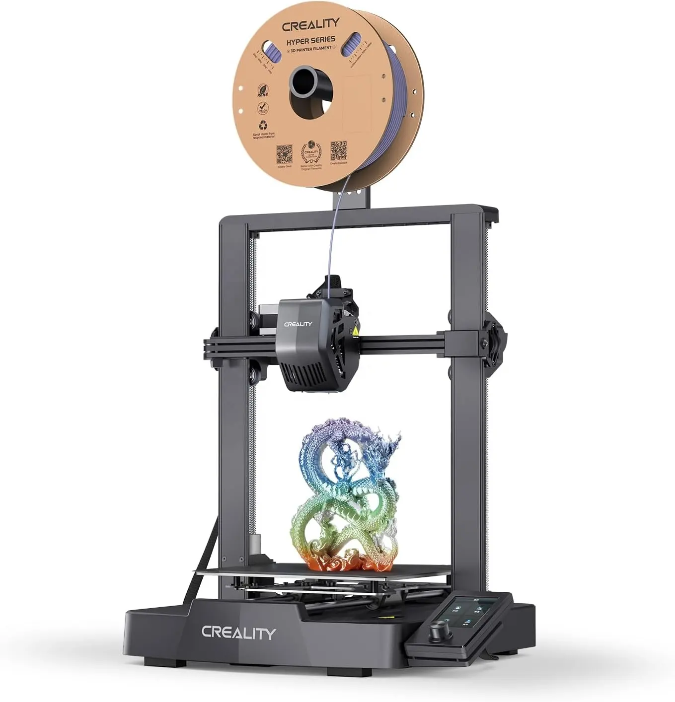 Creality Großhandel Ender-3 V3 SE Industrielle Ganzmetall struktur Maximale Druck geschwindigkeit 250 mm/s Schneller 3D-Drucker