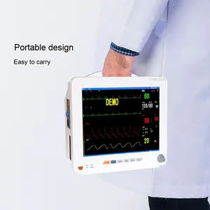 Moniteur cardiaque portable multifonctionnel 24H pour animaux, ECG, oxygène sanguin, fréquence cardiaque, pour patients, dispositifs de surveillance de haute technologie YD-V - Product Image 4