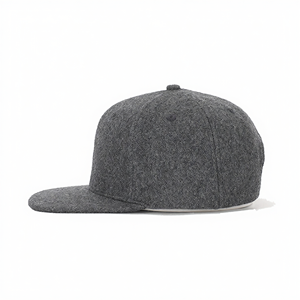 <span class=keywords><strong>Gorra</strong></span> de Béisbol de <span class=keywords><strong>Lana</strong></span> de 6 Paneles con Logotipo Personalizado al por Mayor, Color Gris Vintage, para Regalos Corporativos, Equipos, Actividades al Aire Libre, Invierno - Product Image 2