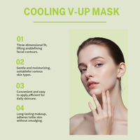 Masque raffermissant et liftant DASSFN Cooling V-Line : Lève et raffermit, réduit les poches et améliore les contours du double menton.