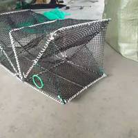 Cage à crabes carrée pour l'aquaculture, 100*60*25cm, marché norvégien / cage à homard en forme de parapluie / piège à écrevisses et à pieuvre