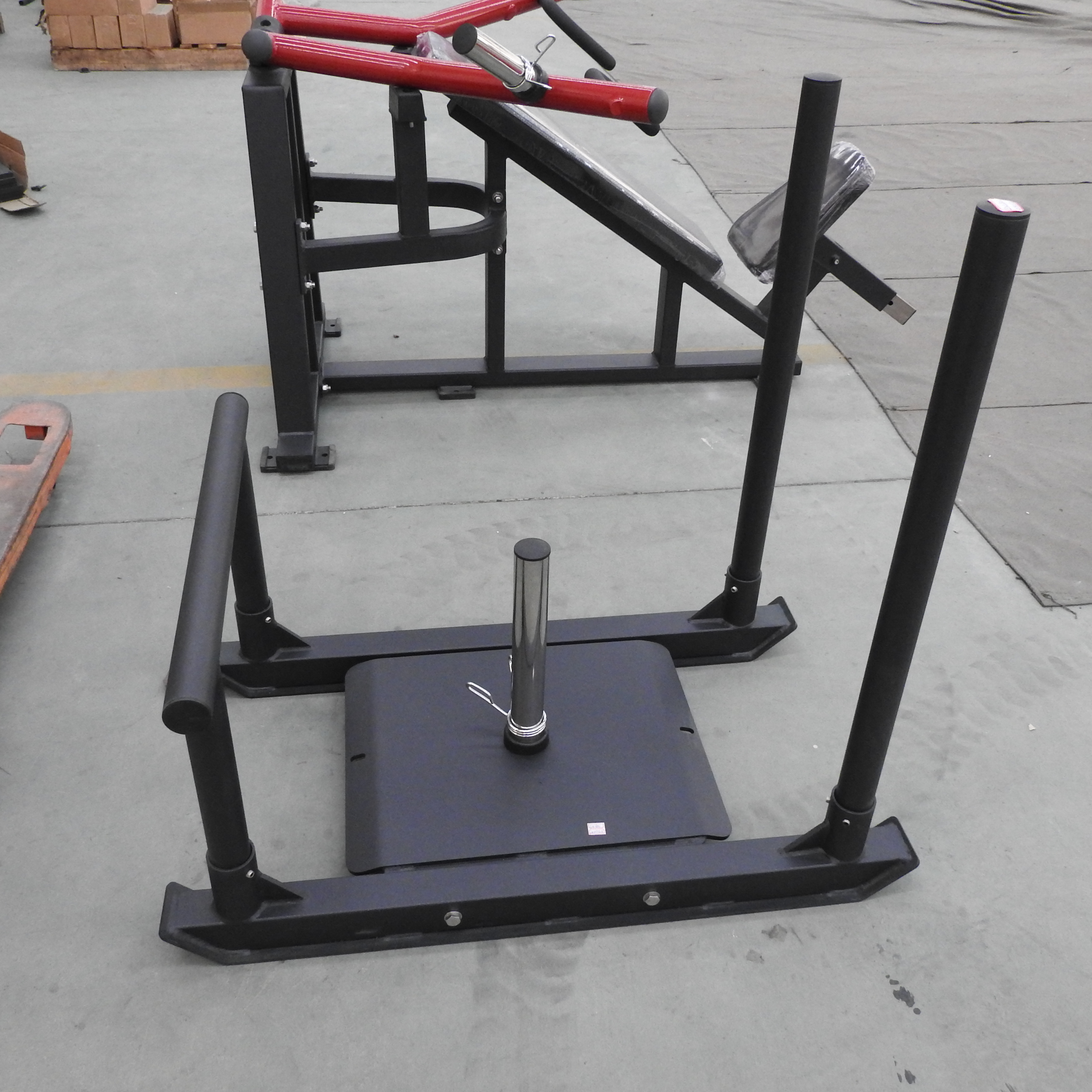 Коммерческое фитнес-оборудование SW8010, оборудование для саней, тренажерного зала, тренажерного зала, трек для саней