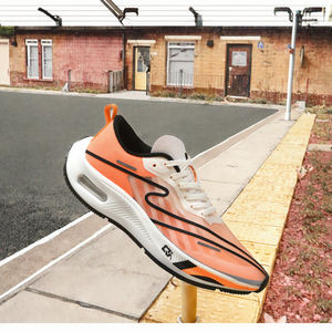 รองเท้าผ้าใบกีฬาคุณภาพสูงแบบผูกเชือก หน้าผ้าตาข่าย ซับในผ้าฝ้าย พื้นยาง EVA ดูดซับแรงกระแทก แฟชั่นสำหรับเดินและวิ่ง ฤดูร้อน - Product Image 2