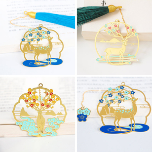 Custom Student Brass Holder Metal <b>Bookmark</b> 3D Flower Shape Alloy 'Thank You' Printed Modern Feng Shui Antique <b>Silver</b>-Plated - Product Image 6