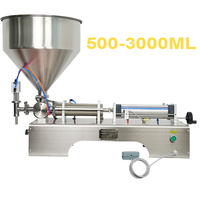 Machine à pâte semi-automatique D3desktop pour boissons pour crème beurre d'arachide tomate liquide viscosité chocolat miel Sachets