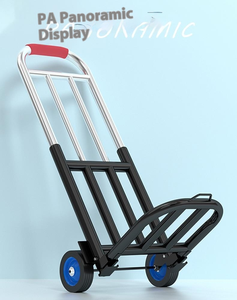 รถเข็นขนของแบบมีล้อ 2 ล้อ ทำจากเหล็กหล่อ ทนทาน ออกแบบตามสั่ง (OEM) พร้อมดีไซน์บันไดที่สะดวกสบาย - Product Image 2