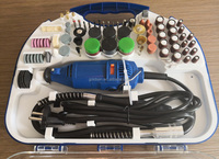 TOLHIT 130W meuleuse de précision Mini outil rotatif électrique pour passe-temps artisanat bijoux vitesse variable 211 pièces Kit de forage