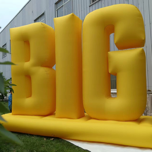 Letras Inflables LED 3D Gigantes Personalizadas, Decoración para Bodas, Vestidos de Novia, Fiestas, Eventos, Publicidad - Product Image 1