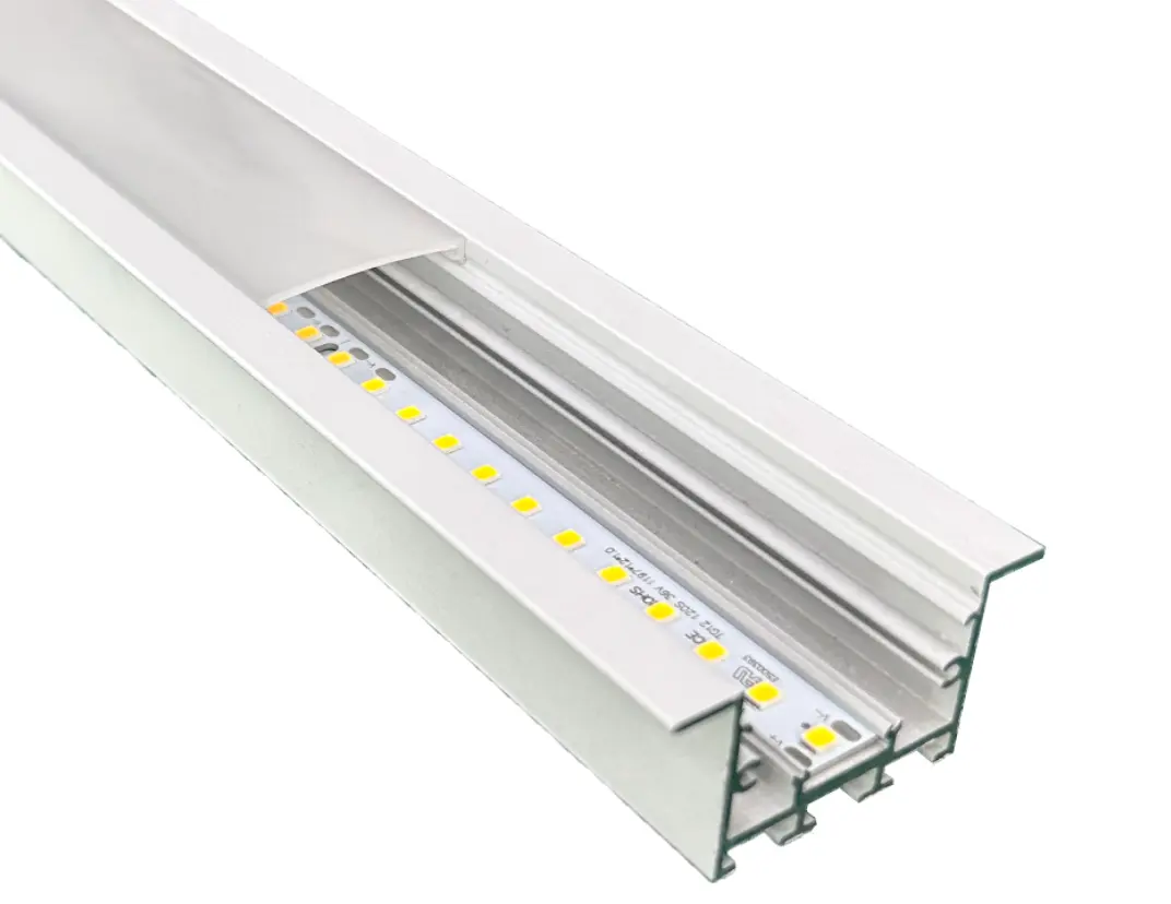 Led tuyến tính hệ thống chiếu sáng joinable nhôm hồ sơ văn phòng nhà khách sạn ánh sáng đồ đạc