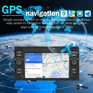Articoli Più Venduti |   Disponibile per <span class=keywords><strong>Ford</strong></span> <span class=keywords><strong>Focus</strong></span> (06-11) Autoradio da 7 pollici, CarPlay wireless e Android Auto, Navigatore GPS, Unità multimediale principale - Product Image 4