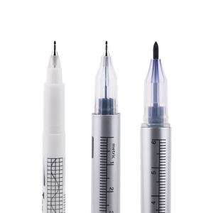 Marcador de Piel Blanco, Lápiz de Mapeo de Cejas PMU con Regla para Tatuajes, para Microblading y Piercing - Product Image 2