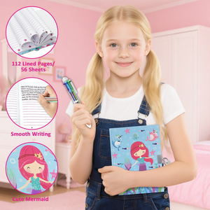 Juego de seis piezas para niñas al por mayor de papelería de estudio, juego de regalo para niños para material escolar - Product Image 4