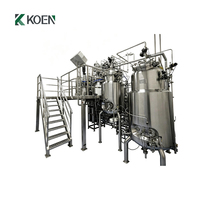 Bioréacteur en acier inoxydable de 30L à 100000L avec système de refroidissement à double enveloppe pour la fermentation industrielle