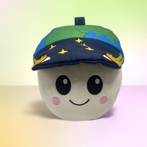 Peluche Personalizado con Logotipo de Artemis II, Diseño de la Tierra y la Luna, Juguete de Peluche de Planeta, Muñeco de Peluche <span class=keywords><strong>para</strong></span> Abrazar, Almohada Decorativa <span class=keywords><strong>para</strong></span> Sofá - Product Image 3