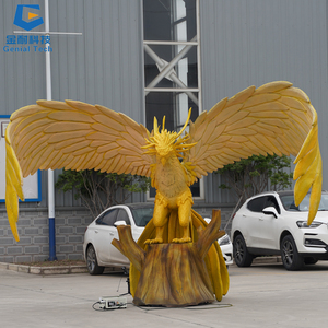 Sgaa129 Chất Lượng Cao Thực Tế Mô Hình Động Vật Trung Quốc Truyền Thống Hoạt Hình Phượng Hoàng Cho Công Viên Chủ Đề - Product Image 1