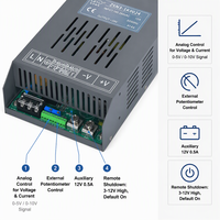Alimentation électrique AC/DC 1000W réglable 12V 24V 36V 48V 72V 96V 110V 150V 220V, contrôle analogique, série ZSN3 1K0, test d'usure laser UV