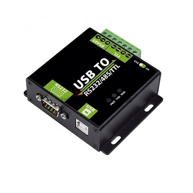 FT232RL CH343G Module USB to RS232 485 TTL Level Conversion Industrial Grade With Isolation for Windows 10 8 7 XP System Etc