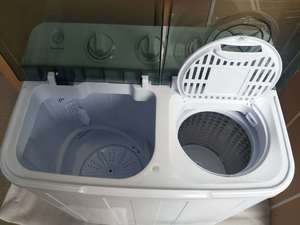 <span class=keywords><strong>Mini</strong></span> <span class=keywords><strong>Lavadora</strong></span> de 6 kg, <span class=keywords><strong>Lavadora</strong></span> Portátil Compacta de Doble Tina <span class=keywords><strong>para</strong></span> el Hogar, Usa Menos Jabón <span class=keywords><strong>y</strong></span> Agua <span class=keywords><strong>para</strong></span> Dormitorios <span class=keywords><strong>y</strong></span> Apartamentos - Product Image 4