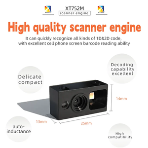 Xt752m máy nhận xtiot Máy quét không tiếp xúc Nhúng đầu đọc mã vạch động cơ quét bất kỳ mã QR - Product Image 3
