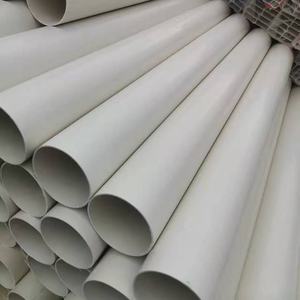 Vente en gros grand 90mm 100mm 160mm 200mm 350mm 400mm 630mm 1500mm 4 6 8 24 pouces colle Upvc Pvc U Drainage vidange tuyau d'eaux usées eau - Product Image 4