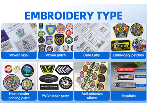 Parche de bordado de escudo de insignia de corona personalizado para uniformes <span class=keywords><strong>escolares</strong></span> | Parche de tela de hierro de moda - Product Image 6