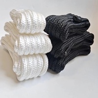 Corde d'escalade statique double tressée en PP et polyester, 10mm-20mm, découpable, vente en gros directe usine - Offre Spéciale