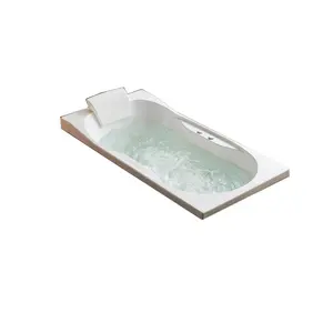 Drop-In Acryl Whirlpool Massage Badkuipen Goedkope Badkuip Met Jakuzzi Functie