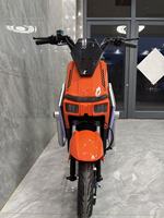 Vélo électrique pour adultes, 3 vitesses, cadre en acier au carbone, moteur sans balais, freins à disque, batterie au plomb-acide, vélo électrique de ville