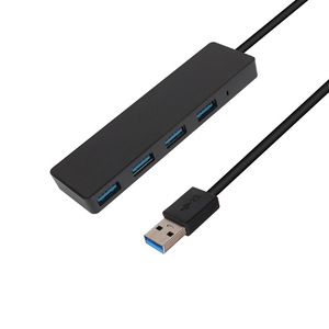 Biểu tượng tùy chỉnh siêu mỏng tốc độ cao Giao Diện 4-Port USB 3.0 HUB với cáp mở rộng - Product Image 1
