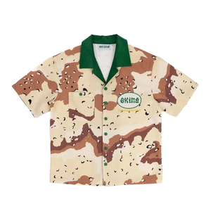 Camisa Hawaiana con Logotipo Personalizado, Impresión Digital 3D para Hombre, Camiseta de Manga Corta con Botones, Totalmente Estampada, Talla XL, Informal, Veraniega, Ecológica - Product Image 1
