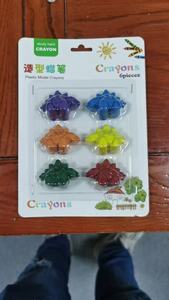 Crayons de cire non toxiques de forme spéciale personnalisables pour les tout-petits Lapin Dinosaures <span class=keywords><strong>Cactus</strong></span> Designs Not Easy Sale Hands Crayons Set - Product Image 6