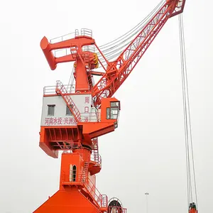 30 طن 40 طن وارف رافعة الجيب المحمولة آلات حاويات الميناء