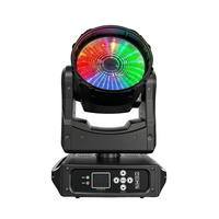 Projecteur mobile MAC ONE 150W COB Fresnel Zoom Wash Light RGBL LED à CRI élevé DMX512 pour scène et théâtre