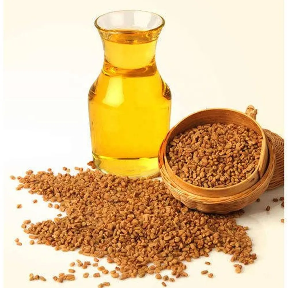 100% pure and natural carrier oil Food grade fenugreek seed oil for cosmetic and skincare bulk