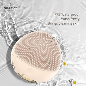 Appareil de soin de la peau essentiel pour débutants, <span class=keywords><strong>brosse</strong></span> en silicone avec exfoliation par vibration sonique pour le <span class=keywords><strong>visage</strong></span>, favorise la circulation, éclat sain - Product Image 6