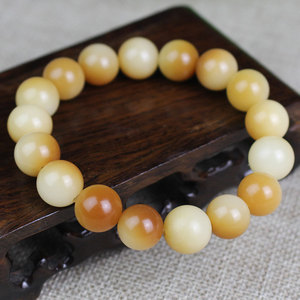 Bodhi Root <b>Bracelet</b> 12mm <b>Ball</b> Shape Unisex Fashion Wrap <b>Bracelet</b> For Students And Gift - Product Image 1