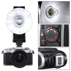 แฟลช Godox Lux Senior TTL แบบชาร์จได้ ตัวเรือนอะลูมิเนียมอัลลอยด์ สำหรับกล้อง DSLR มิเรอร์เลส และกล้องฟิล์ม - Product Image 4