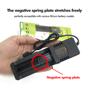 <span class=keywords><strong>Chargeur</strong></span> de batterie universel 1 2 <span class=keywords><strong>4</strong></span> emplacements <span class=keywords><strong>Chargeur</strong></span> de batterie au lithium USB <span class=keywords><strong>Chargeur</strong></span> de batterie au lithium-ion pour 21700 18650 18500 16340 - Product Image 4