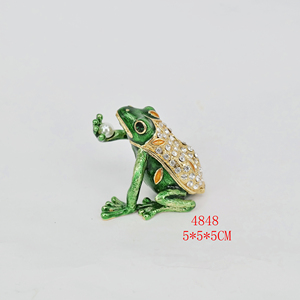 <strong>Money</strong> Frog Enamel Trinkets Metal Gifts <strong>Mum</strong> Babay Frog Ocean Animal Metal Gift Home Deco Small Table Gifts Items - Product Image 2