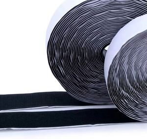 Cinta Adhesiva de Gancho y Bucle en Rollo, Tiras de Tela de Nylon, Velcro Adhesivo Personalizado, Cinta de Sujeción Fuerte - Product Image 2