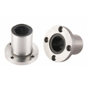 Rodamientos Lineales de Brida Redonda Tipo Deslizante LMF6, Acero Niquelado para Rodamientos 8 10 12 13 16 20 25 30 35 40 50 <span class=keywords><strong>UUU</strong></span> - Product Image 2