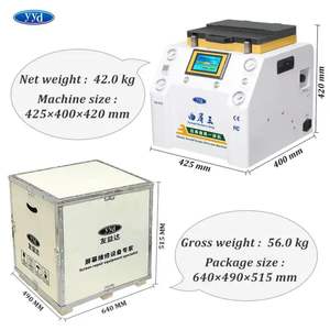 Máquina laminadora al vacío 3 en 1 para reparación de pantalla curva más barata para <span class=keywords><strong>Iphone</strong></span>/Samsung Lcd Oca laminadora con máquina removedora de burbujas - Product Image 4