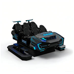 Réalité Virtuelle 9D Simulateur de Jeu VR 6-Seat Intérieur Métal Plastique pour Centre Commercial École ou <span class=keywords><strong>Parc</strong></span> d'Attractions Aventures - Product Image 4