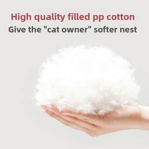 Lux Ortho pä disches Hunde bett mit modernem Schnecken wellen design Umwelt freundliches Luxus faser material Komfortable Heiz funktion - Product Image 4