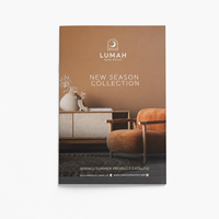 Brochures personnalisées légères à couverture souple avec logo sur mesure, fabriquées en Chine pour catalogue d'entreprise
