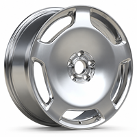 Jantes en alliage d'aluminium poli de luxe de haute qualité AL 18 19 20 pouces 5x112, fabrication par flow forming, pour Mercedes Benz, en promotion à prix réduit