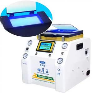 Máquina laminadora al vacío 3 en 1 para reparación de pantalla curva más barata para <span class=keywords><strong>Iphone</strong></span>/Samsung Lcd Oca laminadora con máquina removedora de burbujas - Product Image 1