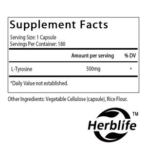 OEM/ODM L-Tirosina 500mg, 180 Cápsulas - Sin Gluten y Sin OMG, Apoyo para el Estado de Ánimo, Venta Caliente - Product Image 2
