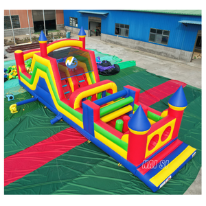 Circuito <span class=keywords><strong>de</strong></span> Obstáculos Inflable Comercial Arcoíris para Niños, Casa <span class=keywords><strong>de</strong></span> Brinco para Alquiler en Parques <span class=keywords><strong>de</strong></span> Diversiones - Product Image 2